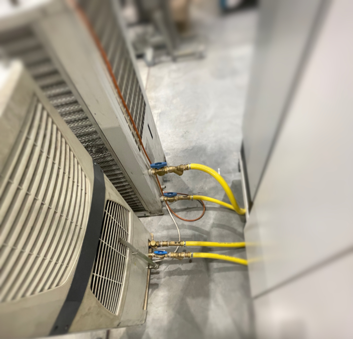 Ideiglenes hűtés telepítéshez