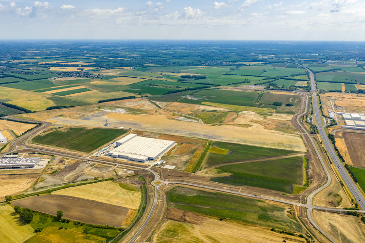 A Nyíregyházi Ipari Park infrastrukturális bővítése